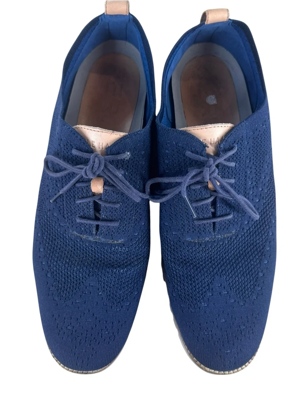 Cole Haan OriginalGrand Blue Stitchlite Wingtip Oxford Shoes Men’s 13 C27844